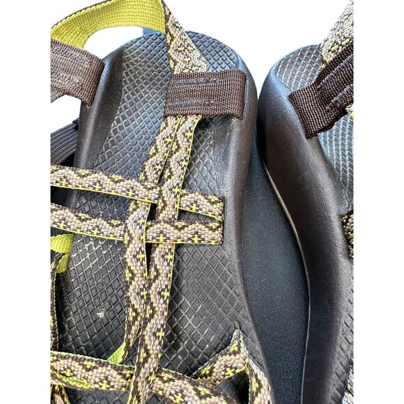 Chaco‎ Womens Brown Green Strappy Casual Outdoor ZX2 Yampa Sandals Size 9 - Picture 5 of 7